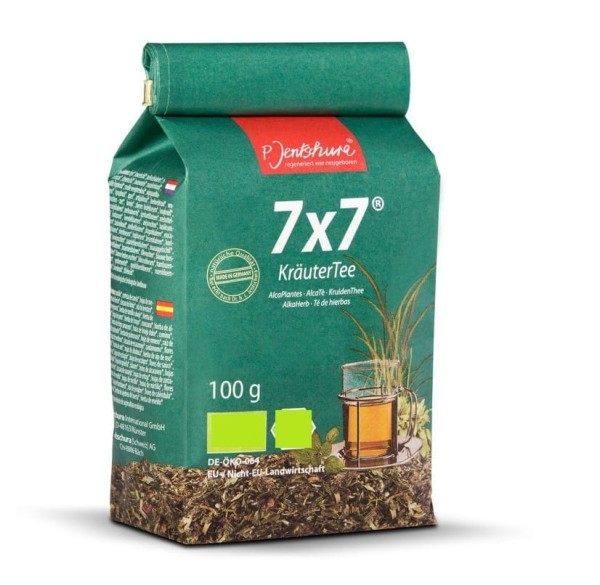 HERBATA ZIOŁOWA odtruwająca 7x7 100g Jentschura