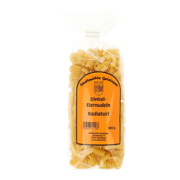 Makaron orkiszowy kaloryferki 250g 