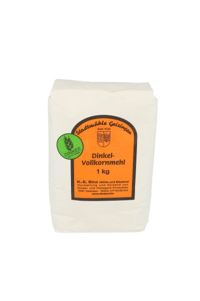 Mąka orkiszowa pełnoziarnista 1kg Geisingen