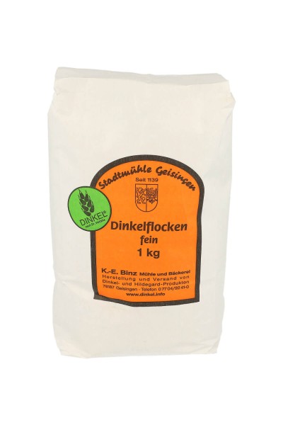 Płatki orkiszowe drobne 1kg Geisingen