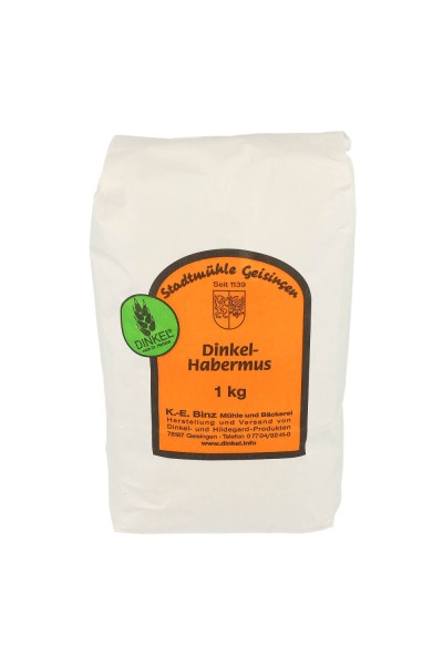 Habermus orkiszowy-kasza drobna 1kg Geisingen