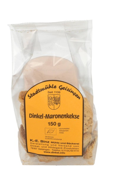 Ciasteczka orkiszowe z kasztanem BIO 150g