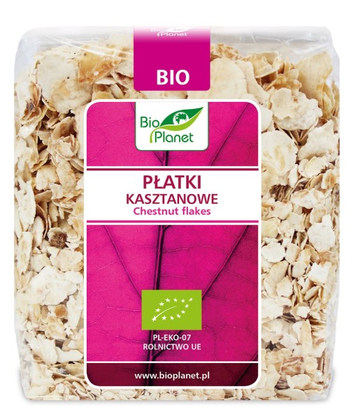 BIO PLANET  Płatki kasztanowe BIO 300 g