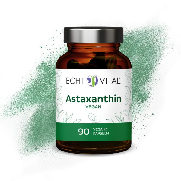 Astaksantyna Vegan 90 Kaps Echt Vital