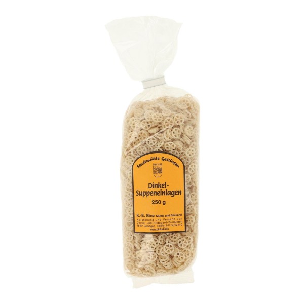 Makaron orkiszowy kółeczka bezjajeczny 250g