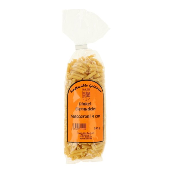 Makaron orkiszowy rurka 4 cm 250g