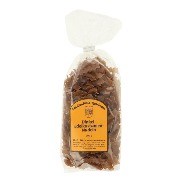 Makaron orkiszowo-kasztanowy wstążka falista bez jaj 250g