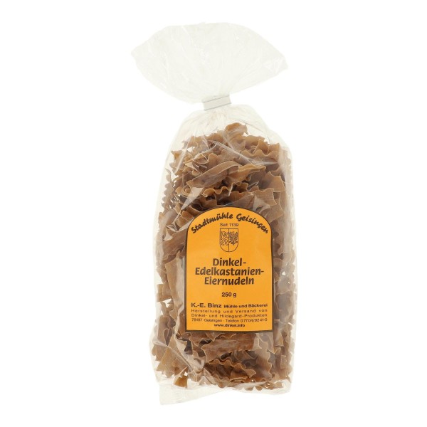 Makaron orkiszowo-kasztanowy wstążka falista 250g