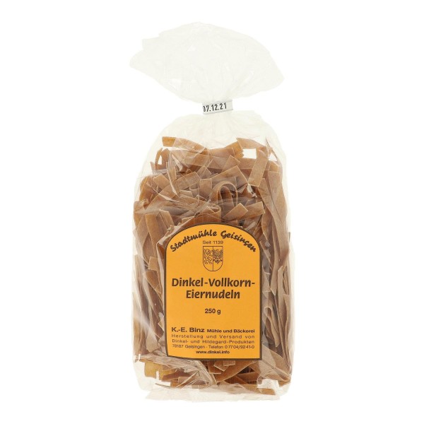 Makaron orkiszowy pełnoziarnisty wstążka 8mm 250g