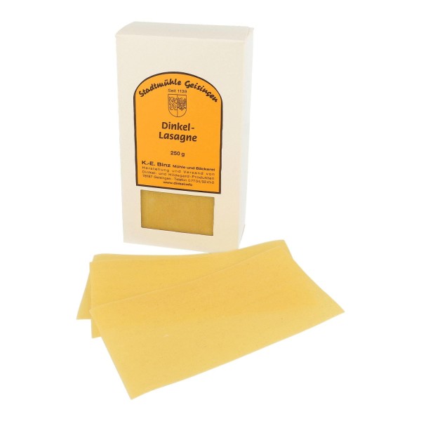 Makaron orkiszowy lasagne 250g