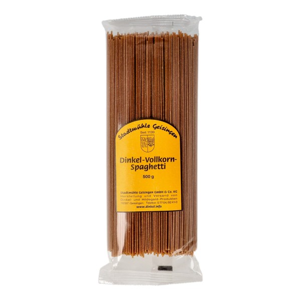 Makaron orkiszowy pełnoziarnisty bez jaj spaghetti 500g