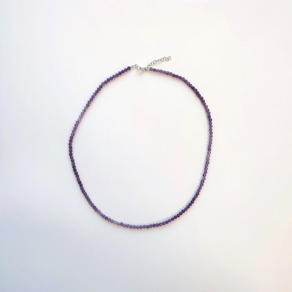 Choker - ametyst