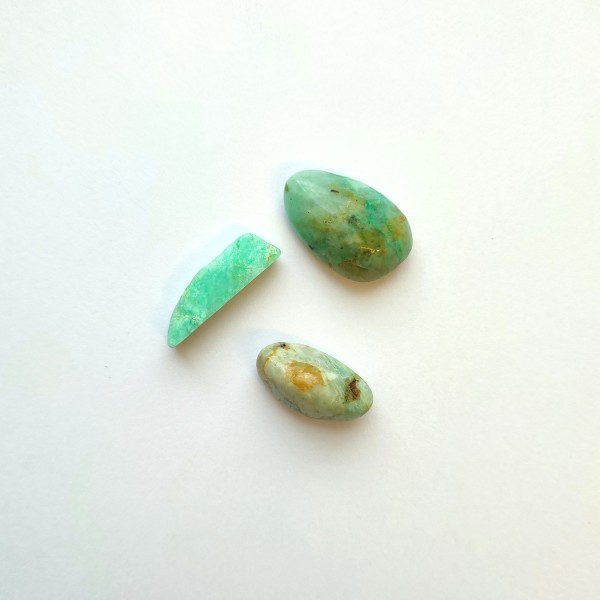 CHRYZOPRAZ KAMIEŃ POLEROWANY 2-3 cm