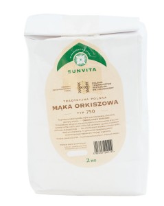 SUNVITA Mąka orkiszowa typ 750 2kg