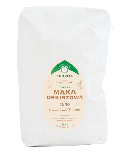 SUNVITA Mąka orkiszowa typ 1850 5kg