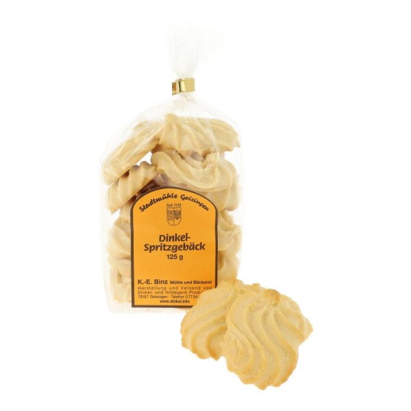 GEISINGEN Ciasteczka orkiszowe kruche 125g