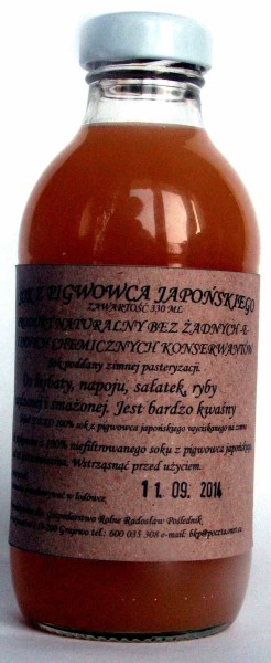 SOK Z PIGWOWCA JAPOŃSKIEGO 330ml 