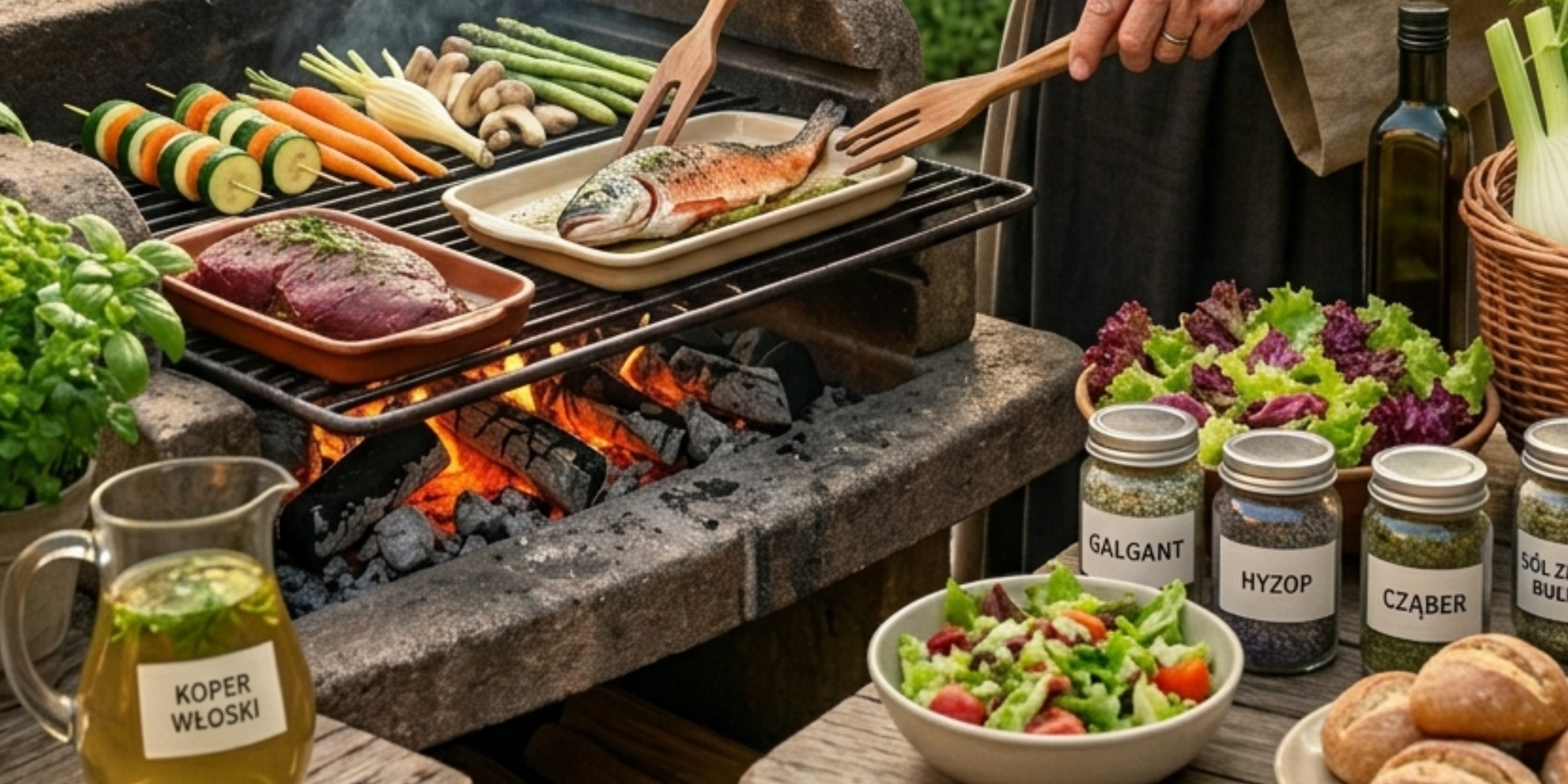Styl życia Św. Hildegardy - jak przygotować zdrowszy grill?